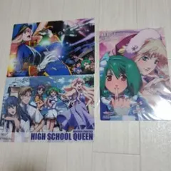 【美品】マクロスF クリアシート 3枚セット