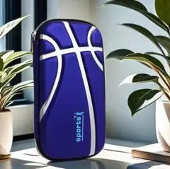 ペンケース　筆箱　バスケットボール　ソフトケース　整理整頓　収納　文房具