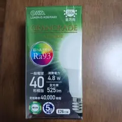 OHM LED電球 LDASN-G A6G/RA93のサムネイル