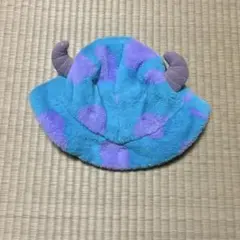 モンスターキャップ 青紫 角付き