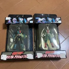 【未開封】仮面ライダー フレキシブルアクションフィギュア 2個セット