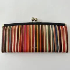 Paul Smith ポールスミス がま口 長財布 マルチストライプのサムネイル