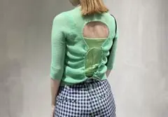 cecilie bahnsen グリーン 半袖 トップス セシリーバンセンのサムネイル