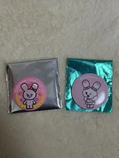 NIZOO ピョンピョン　刺繍缶バッジ　缶バッジ セット