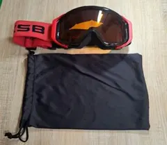 CSB 子供用　キッズ　スノーボード　スキー　ゴーグル オレンジレンズ