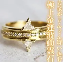 特級呪物】曰く付き 金運覚醒リング 収入激増・財運招来 強力波動 霊石
