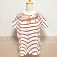 新品 マックレガー エンブロイダリー ボーダー Tシャツ カットソーのサムネイル