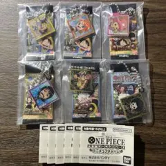 ワンピース　大海賊シールウエハース　ミニチュアチャーム　6種