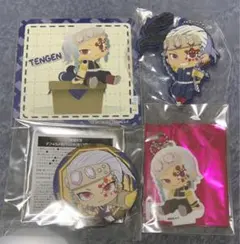 鬼滅の刃 宇髄天元 缶バッジ LABO ミニキャラアクリルスタンド