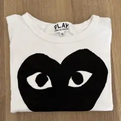 PLAY COMME des GARCONS Tシャツ ホワイト XL