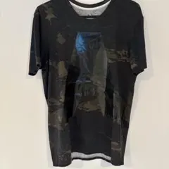 Armani Exchange グレー Vネック Tシャツ M