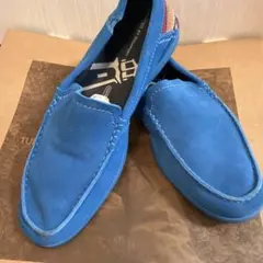 Rockport モカシン ブルー スエードのサムネイル