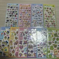 (正規品)ボンボンドロップシールたまごっち4種 平成ハッピーフォンたまごっち6種