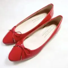 36.5# 【新品】Binoche ビノシュ ビジュー フラットシューズ 890のサムネイル