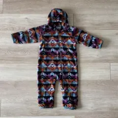 Columbia 幾何学模様 フリースロンパース 12-18ヶ月