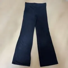 H&M キッズ　フレアパンツ　ブラック　116センチ