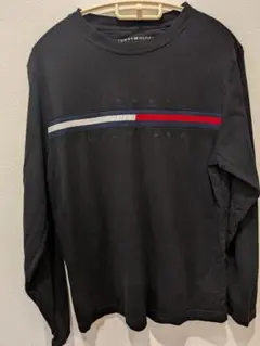 TOMMY HILFIGER ブラック 長袖シャツ