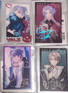 VΔLZ 6周年 ランダムフォト風カード 甲斐田晴 弦月藤士郎