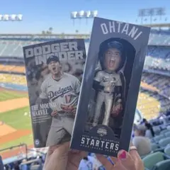 ドジャース スネル ボブルヘッド スターターズ 来場者限定 冊子付