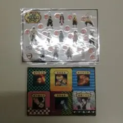 進研ゼミ　小学講座　鬼滅の刃　シール　しおりクリップ（セット）