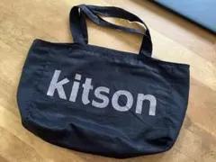【中古】kitson トートバッグ ブラック×ピンクのサムネイル