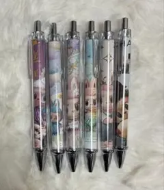 ラブブ♡ボールペン　6本セット
