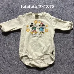 ミッキー＆ミニー ロンパース サイズ70