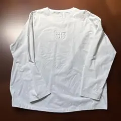 SHEIN ホワイト長袖Tシャツ