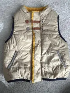 ラグマート　ダウンベスト 110cm