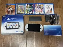 PS Vita 本体 +ソフト5本 +メモリーカード16GB