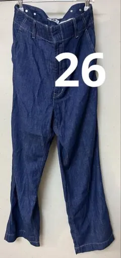 ユニクロ　UNIQLO U　ワイドフィットジーンズサイズ26