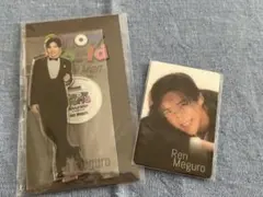 SnowMan 目黒蓮 Snow World アクリルスタンド チラ見カード