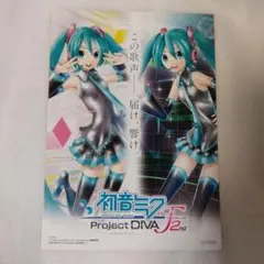 初音ミク　ProjectDIVAF2nd ポストカード　非売品