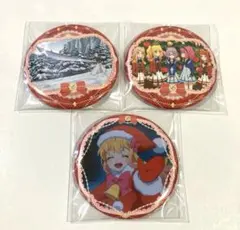 アイカツスターズ！ チェスクッキー　缶バッジ イオン限定 3点セット