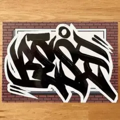 ③ グラフィティー 手描きステッカー graffiti グラフィティ