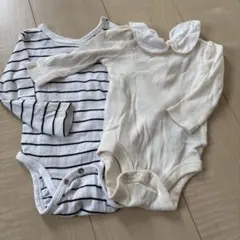 H&M 70センチ　ベビーギャップ　3-6M 60センチ　ロンパース　2枚セット