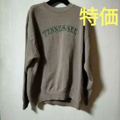 〈特価〉Lee TENNESSEE刺繍 スウェット XL ベージュ裏起毛