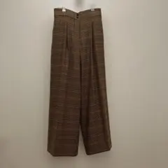 【新品】PLST ウォームリザーブツイルワイドパンツ