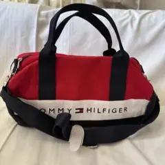 【新品】トミーヒルフィガー　トリコロール　ボストン　小ぶり