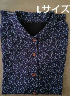 CROCODILE　柄　長袖シャツ Lサイズ