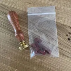 シーリングスタンプ印面ヘッドワックスセット