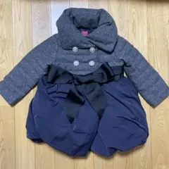 sweet roomドレスコート 100 110 ダウンコート グレー ネイビー