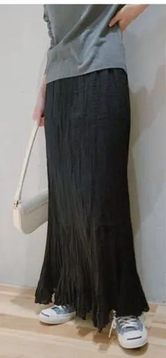 【MES DEMOISELLES/メドモアゼル】 CASTA SKIRT 黒のサムネイル