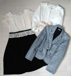 フォーマルスーツ3点セット9号　卒業式　入学式