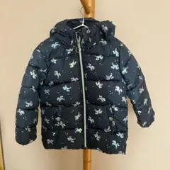 H&M ユニコーン柄 ダウン 110cm 女の子　冬物　アウター　ZARA