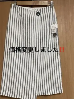 スコットクラブ　タイトスカート MADE IN JAPAN 麻100% 9号