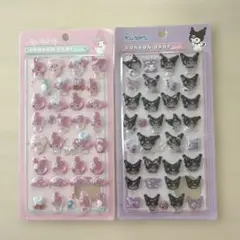 My Melody & Kuromi ボンボンドロップシールセット