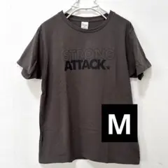 ⭐️夏服セール⭐️STRONG ATTACK メンズTシャツ グレー Mサイズ