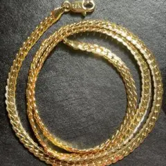 18K刻印 編み込みネックレス 22g 60cm