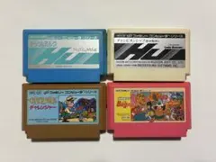ハドソン　ファミコンソフト　４本セット
